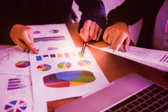 Working concept. Businessman and business women are consulting o stock photography Working concept. Businessman and business women are consulting o stock photography