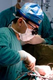 Working surgeon