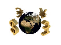 World Economy Royalty Free Stock Photo