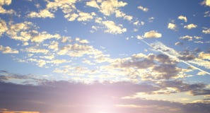World environment day concept: Beautiful sky with cloud before sunset royalty free stock images World environment day concept: Beautiful sky with cloud before sunset royalty free stock images