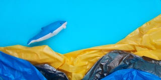 World ocean plastic pollution concept royalty free stock image World ocean plastic pollution concept royalty free stock image