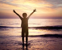 Worship and praise by the sea Royalty Free Stock Photos Worship and praise by the sea Royalty Free Stock Photos