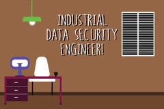 Wortschreibenstext industrieller Datensicherheits-Ingenieur Geschäftskonzept für Technologienetzwerk-system-Ingenieurbauwerke lizenzfreie abbildung Wortschreibenstext industrieller Datensicherheits-Ingenieur Geschäftskonzept für Technologienetzwerk-system-Ingenieurbauwerke lizenzfreie abbildung