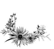 Download Sunflower Wreath Stock Illustrations - 499 Sunflower ...