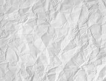 Wrinkled White Paper Royalty Free Stock Photos Wrinkled White Paper Royalty Free Stock Photos