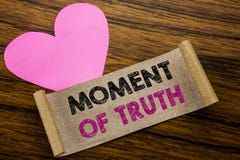 The moment of truth essay