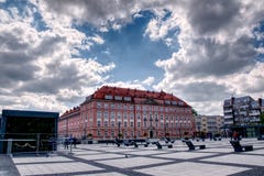 Wroclaw, Pologne, place photographie stock libre de droits Wroclaw, Pologne, place photographie stock libre de droits