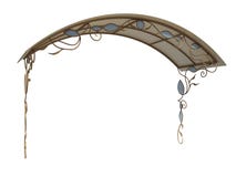 Wrought Iron Canopy Royalty Free Stock Photo - Image: 34738765