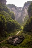 Wulong Sinkhole and Tienfu Penthouse royalty free stock photography Wulong Sinkhole and Tienfu Penthouse royalty free stock photography