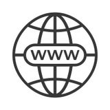 Www icon. Web site icon. Www icon with hand cursor in flat styleInternet http address icon isolated. www globe vector eps10 royalty free illustration Www icon. Web site icon. Www icon with hand cursor in flat styleInternet http address icon isolated. www globe vector eps10 royalty free illustration