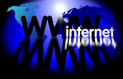 WWW - tecnología del Internet ilustración del vector WWW - tecnología del Internet ilustración del vector