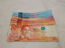 wystawia rachunek peso Philippine obraz stock wystawia rachunek peso Philippine obraz stock