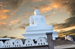 Władyka Buddha w Mahiyangana Sri lance obraz royalty free Władyka Buddha w Mahiyangana Sri lance obraz royalty free