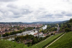 WÜRZBURG, GERMANY - September 18, 2017: Würzburg is a city in royalty free stock images WÜRZBURG, GERMANY - September 18, 2017: Würzburg is a city in royalty free stock images