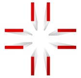 Włosy, cel oceny symbol Wyrównuje, precyzja lub dokładność ilustracja wektor Włosy, cel oceny symbol Wyrównuje, precyzja lub dokładność ilustracja wektor