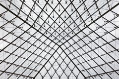 Wśrodku louvre ostrosłupa fotografia royalty free Wśrodku louvre ostrosłupa fotografia royalty free