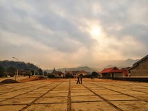 Xamnue, провинция Phongsali, Лаос стоковое изображение Xamnue, провинция Phongsali, Лаос стоковое изображение