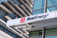 Xcel Energy Corporate Headquarters and Logo Royalty Free Stock Images Xcel Energy Corporate Headquarters and Logo Royalty Free Stock Images