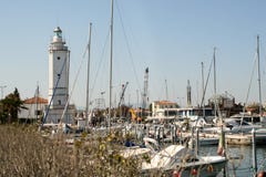 Yachts in the harbor Royalty Free Stock Photo Yachts in the harbor Royalty Free Stock Photo