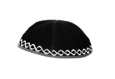 Yarmulke isolado em um branco imagens de stock royalty free Yarmulke isolado em um branco imagens de stock royalty free