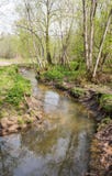 The Yazvenka river flowing through the territory of the Tsaritsyno estate. Moscow. Russian Federation. royalty free stock images The Yazvenka river flowing through the territory of the Tsaritsyno estate. Moscow. Russian Federation. royalty free stock images