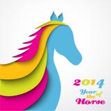 Year Of The Horse. Christmas Stock Photo Year Of The Horse. Christmas Stock Photo