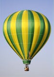 Yellow And Green Hot Air Balloon Stock Photos