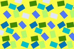 Yellow background with colored squares. Background with small rectangles. multi-colored cubes. Gradient colored squares stock illustration Yellow background with colored squares. Background with small rectangles. multi-colored cubes. Gradient colored squares stock illustration