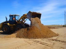 Yellow big loader royalty free stock images Yellow big loader royalty free stock images