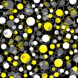 Yellow circles seamless pattern, great design for any purpose. Vector illustration Abstract graphic design fabric royalty free illustration Yellow circles seamless pattern, great design for any purpose. Vector illustration Abstract graphic design fabric royalty free illustration