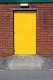 Yellow Metal Door Stock Photos Yellow Metal Door Stock Photos