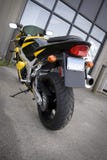 Yellow Motorcycle Royalty Free Stock Images Yellow Motorcycle Royalty Free Stock Images