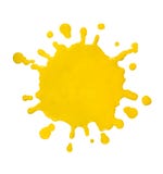 Yellow Paint splat