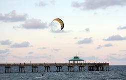 Yellow Parasail Stock Photos Yellow Parasail Stock Photos