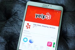 Yelp food , shopping , services app