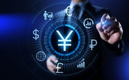 YEN-Symbol Devisenhandelsgeldumtauschgeschäfts-Finanzkonzept stockbild YEN-Symbol Devisenhandelsgeldumtauschgeschäfts-Finanzkonzept stockbild