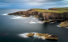 Yesnaby steniga klippor royaltyfri foto Yesnaby steniga klippor royaltyfri foto