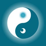 Yin & Yang иллюстрация штока Yin & Yang иллюстрация штока
