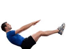 Yoga de la actitud del barco del navasana del paripurna del cuerpo de Abdominals del hombre imágenes de archivo libres de regalías Yoga de la actitud del barco del navasana del paripurna del cuerpo de Abdominals del hombre imágenes de archivo libres de regalías