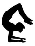 Yoga silhouette