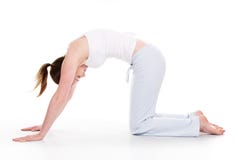 Yoga Time Royalty Free Stock Photography Yoga Time Royalty Free Stock Photography