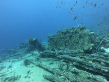 Yolanda Wreck foto de archivo libre de regalías Yolanda Wreck foto de archivo libre de regalías