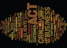 Are You Up For The Act In Your Crm System Word Cloud Concept Stock Photo Are You Up For The Act In Your Crm System Word Cloud Concept Stock Photo