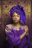 Young African American Woman In Traditional Africa Stock Photos Young African American Woman In Traditional Africa Stock Photos