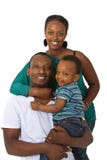 Young Afro American Family Royalty Free Stock Photography