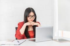 Business woman working royalty free stock photography Business woman working royalty free stock photography