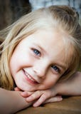 Young Blonde Girl - Vertical Royalty Free Stock Photos Young Blonde Girl - Vertical Royalty Free Stock Photos