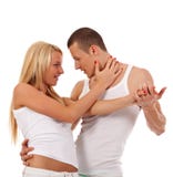 Young Couple Dancing Royalty Free Stock Photos Young Couple Dancing Royalty Free Stock Photos