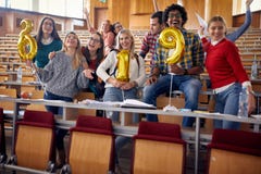 Young friends having party on university stock photos Young friends having party on university stock photos