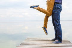 A young loving hipster couple have fun. stock photos A young loving hipster couple have fun. stock photos